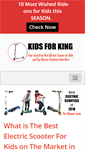 Mobile Screenshot of kidsforking.org